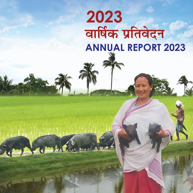 annual report hindi 2023 thumbnail